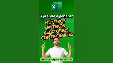 Cómo generar números aleatorios con decimales en Excel ¡en solo segundos!