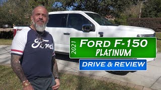 The All New 2021 Ford F-150 Platinum Truck! First Drive and Review!