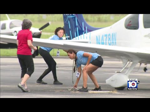 100 women pilots compete in 46th annual Air Race Classic, concluding in Homestead