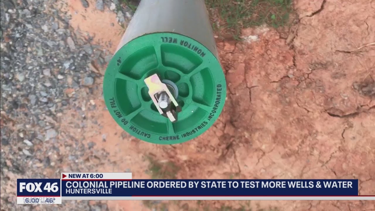 State demands more well, water testing months after Colonial Pipeline