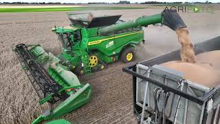 Meet the 100t/hr X Factor! | John Deere X9 1000 combine | Wheat harvest 2023