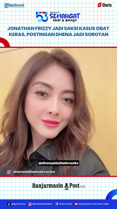 Isi Postingan Dhena Devanka Usai Jonathan Frizzy Jadi Saksi Kasus Obat Keras Disorot: Speechless