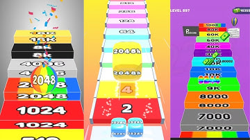 The Evolution of 2048 Merge Games - Part 61 Live