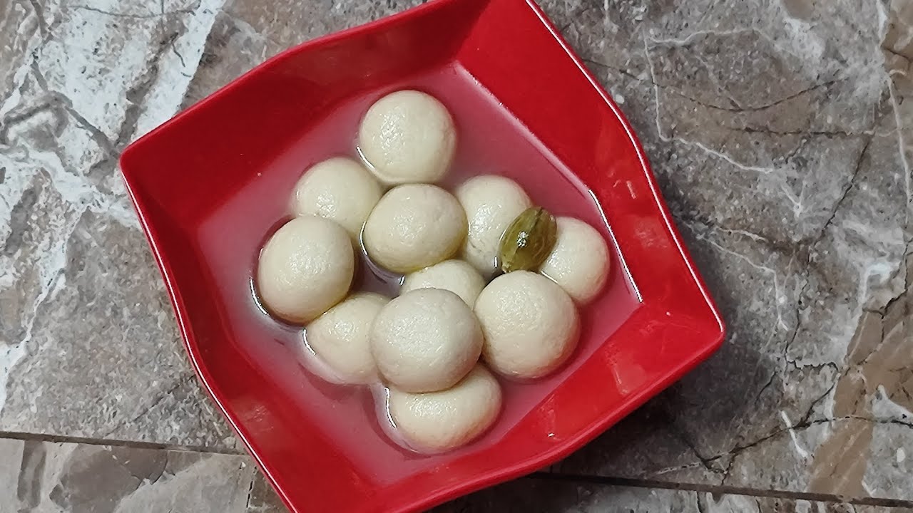 How to make rasagulla in tamil / mini homemade rasgulla recipe / @ak ...