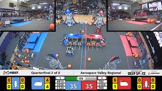 Quarterfinal 2 - 2019 Aerospace Valley Regional