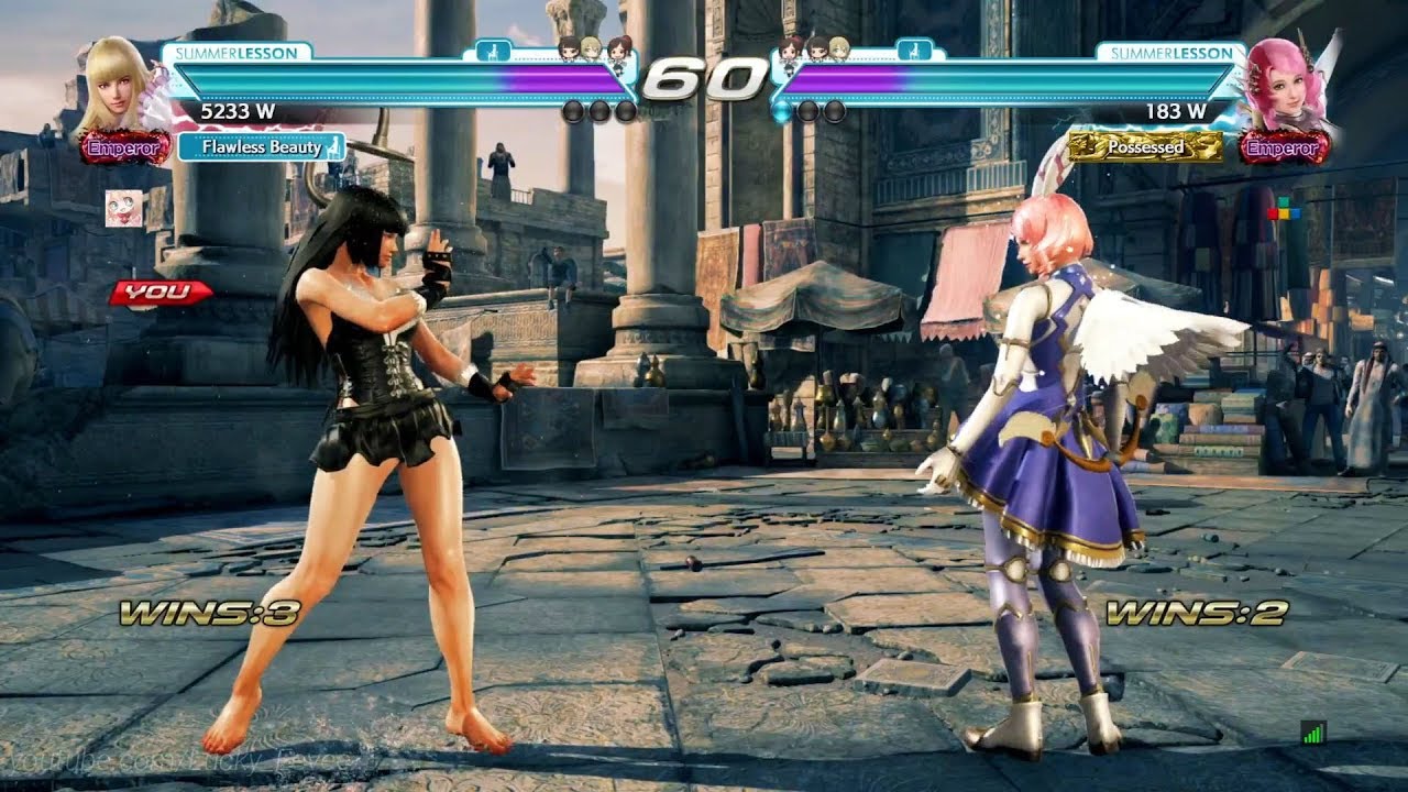 TEKKEN 7 LuckyEevee (Lili) vs Royal_Lizard88 (Alisa, Xiaoyu)