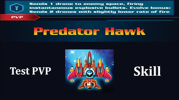 Galaxy Attack: Alien Shooter | Predator Hawk Pvp Skill Review | By New Apache Gamers