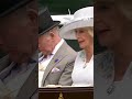 The King and Queen, alongside the Duke and Duchess of Wellington, open the day at Ascot