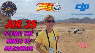 DJI Air 3S at The Mines of Mazarron - Drone Seekers International Spanish Drone Meetup 2025 - Part 1