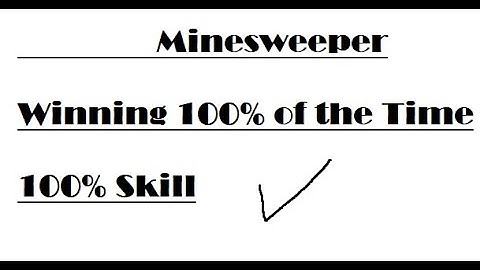 Minesweeper: Winning Every Game on Your First Click