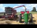 John Deere A Hauling Grain | Winter Wheat