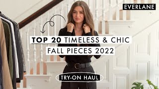 Everlane Fall Haul: Top 20 Pieces! (Watch Before You Buy)