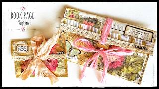 Crinkle Envelopes with Napkin Accents - Tutorial