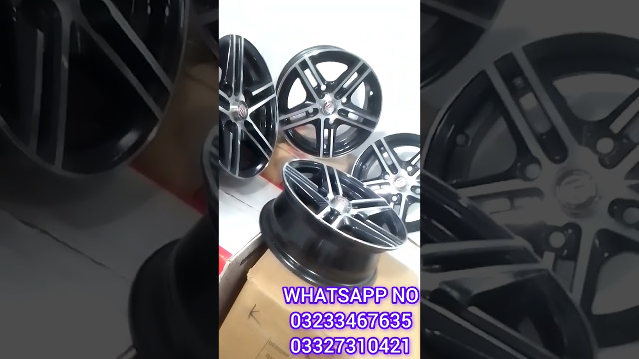 GENUINE 12 SIZE ALLOY RIMS FOR MEHRAN AND HEYROOF AVAILABLE IN MY SHOP ASHRAF SONS 