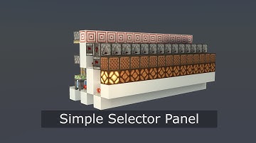 Single Ouput Selector Panel