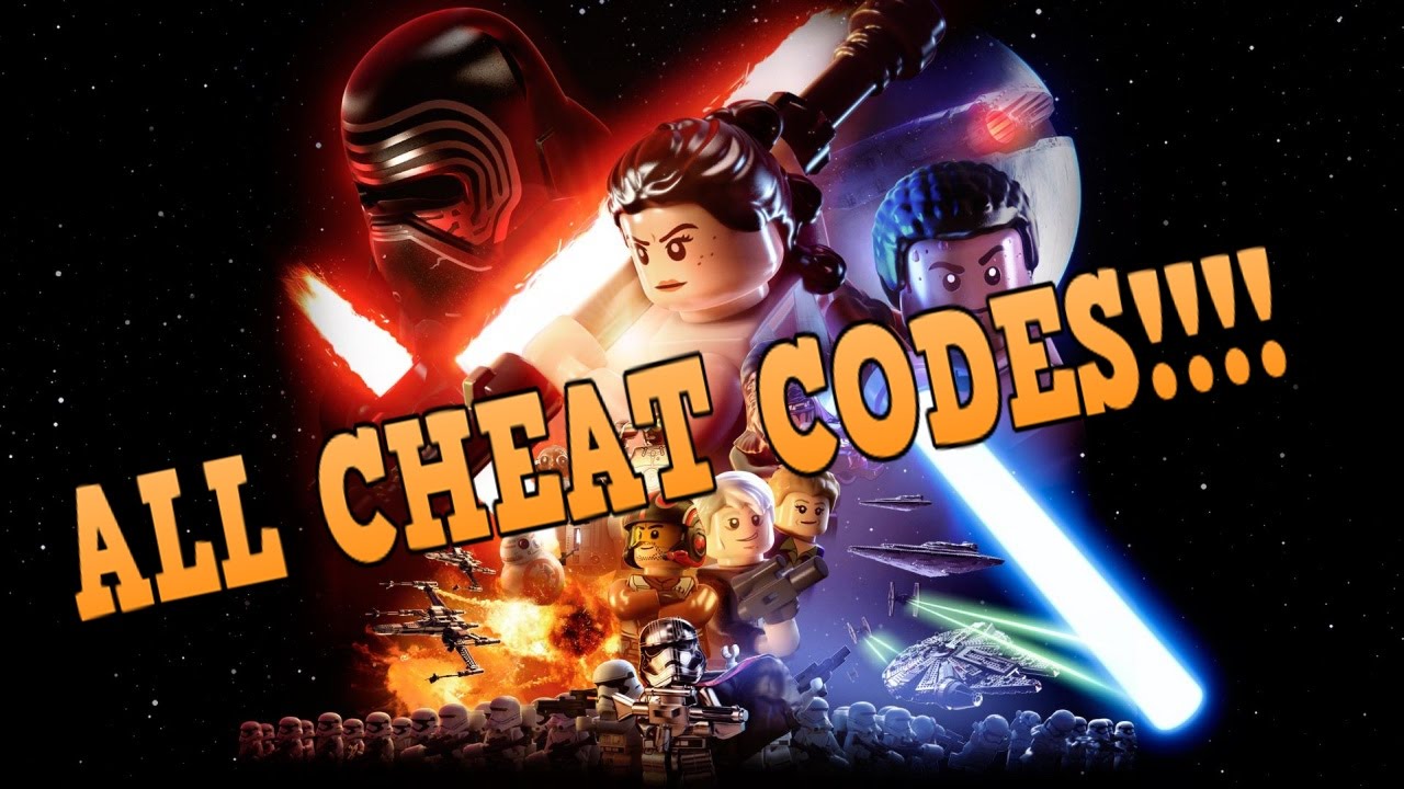 LEGO STAR WARS THE FORCE AWAKENS ALL CHEAT CODES!!! - YouTube