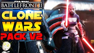 Update zur CLONE WARS Erweiterung! Mod 2.0! - Star Wars Battlefront 2 - Gameplay deutsch
