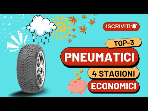 I migliori 3 pneumatici 4 stagioni più economici di sempre - DSTyres