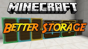 Minecraft Mod Showcase: Better Storage