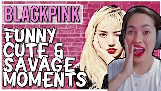 BLACKPINK (블랙핑크) Dissing Each Other And Being Sassy (reaction) | MISS A CHANNEL