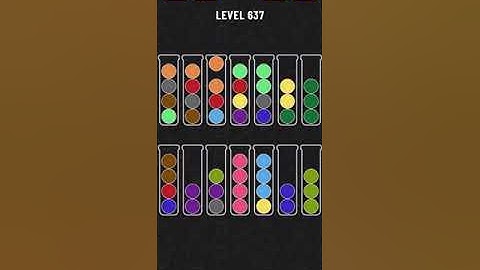 Ball Sort Puzzle - Level 637