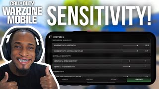 BEST SENSITIVITY SETTINGS + GYRO IN WARZONE MOBILE! 🤯