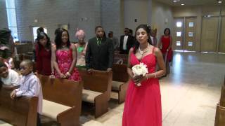 St. Marguerite d'Youville Parish Church Wedding | Nigerian Wedding Processional