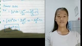Indefinite Integrals - Final Performance task in Basic Calculus