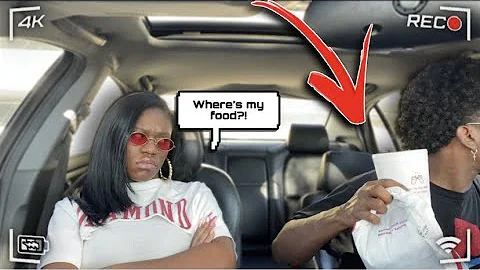 Ignoring TRI's Drive Thru Order while PREGNANT! *She Cries*