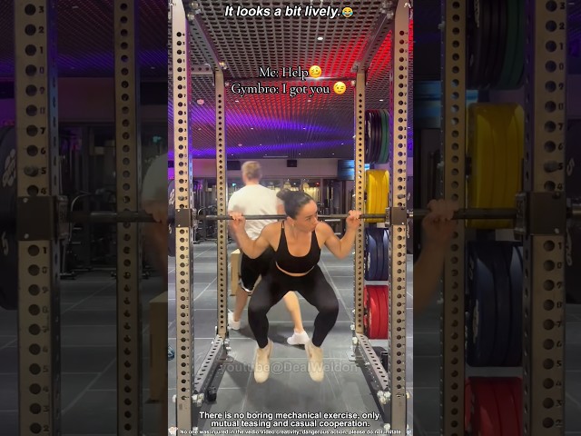When Working Out Becomes Couple Chaos ????#couple #chaos #couplelife #funny #fyp