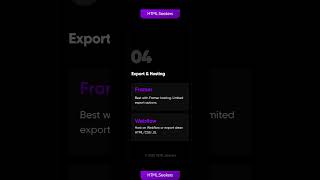 🔥 Framer vs Webflow : 5 Quick Tips for Designers & Developers #html5 #css3 #webdesign