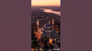 ASHHADU ALLA ILAHA ILLALLAH  beautiful voice and magical Sultan Ahmed Mosque