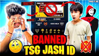 I Banned TSG JASH V Badge,Sakura Acc🤯 He Got Angry🤬 Kicked Me From TSG BOOTCAMP😭 - Garena Free Fire