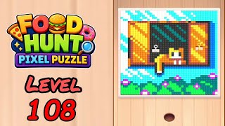 Food Hunt Pixel Puzzle Level 108 Walkthrough