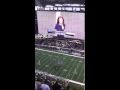 Rhema Marvanne 7yr old - National Anthem  - Dallas Cowboys vs Miami