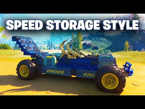 *NEW* How to build Speed, Storage & Style vehicle in LEGO Fortnite