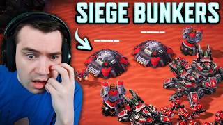ByuN's Siege Tank Bunker Rush! StarCraft 2