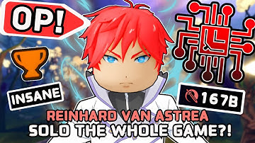 REINHARD VAN(DIVINE KNIGHT) Can 100% Solo The Whole Game?! | Anime Last Stand (GLITCHED GLORIOUS)