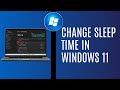 How to Change Sleep Time in Windows 11