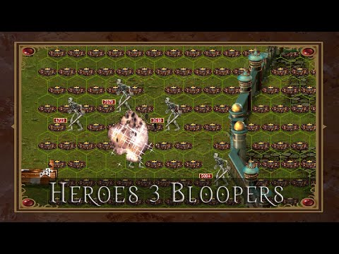 Bloopers from 1 Pixie vs. 69 993 Skelies (and lots of Land mines) - Heroes 3 Fun