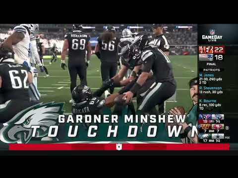 Gardner Minshew rushing first TD vs Cowboys