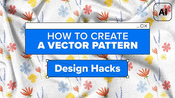 Seamless Vector Pattern Design | Adobe Illustrator Tutorial