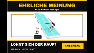 AKSPORT Air Matte Track Review: Lohnt sich die Investition?