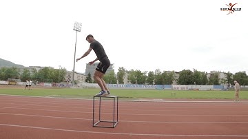 Box Jump Variation # 1 (Concentric)