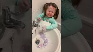 Precious Girl’s Chaotic Toothpaste Game