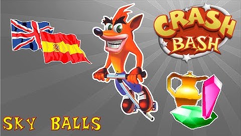 Crash Bash (Español/English): 19 - Sky Balls [Trofeo, Gema y Cristal]