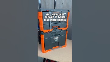 Packout Rolling Box vs Klein Rolling Drawer