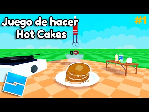 HICE un JUEGO de PANCAKES en Roblox | Devlog #1