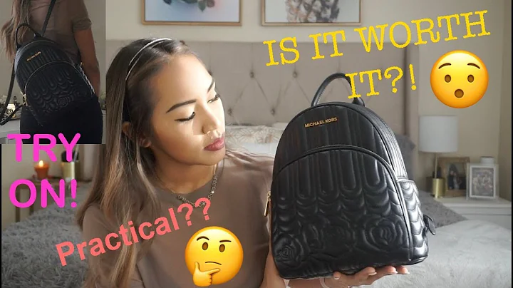 Michael Kors Abbey Backpack REVIEW and TRYON!!!!!!!!