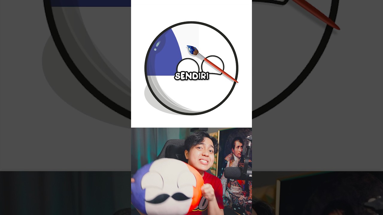 Mendesain Countryball ku Sendiri